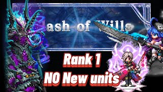 FFBE  Clash of Wills KorTyrannis Rank 1 NO New Units [upl. by Aciemaj]