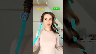 Tutorial for Heatless curls 😍 hairtok easycurls hairstyle hairtutorial voluminouscurls [upl. by Cris]