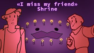 «I miss my friend» Shrine ▫️Hermitcraft Grian GoodTimesWithScar Mumbo Animatic [upl. by Spatz516]