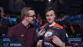 PashaBiceps Interview  DreamHack Winter 2014 [upl. by Sirac]