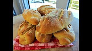 PANE DI SEMOLA rimacinata RICETTA PANE FACILE con farina di semola rimacinata PANE MORBIDO [upl. by Bois]