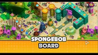 Block Party Gameplay  Spongebob Gameboard 20 turns [upl. by Eiryk744]