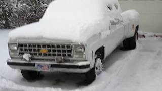 COLD START WILL IT RUN 1980 Chevy C30 Crew Cab Dually Pickup [upl. by Narda]