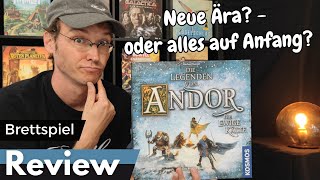 Die Legenden von Andor  Ewige Kälte – Brettspiel – Review [upl. by Otecina]