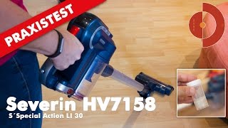 Severin HV7158 AkkuStaubsauger im Test [upl. by Samy828]