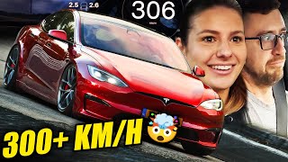 INSANE SPEED Modified Tesla Model S Plaid Track Pack  Nürburgring [upl. by Stephania933]