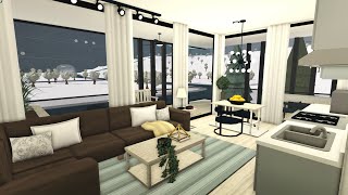 building a MODERN APARTMENT in BLOXBURG [upl. by Borras]