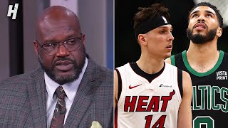 Inside the NBA reacts to Heat vs Celtics Game 5 Highlights [upl. by Hardden]