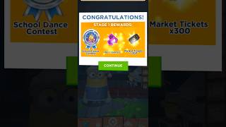 💖 School Dance CONTEST Stage 1 Box Open In Minion Rush 💞 [upl. by Pam279]