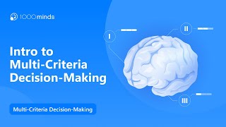 Intro to MultiCriteria DecisionMaking – 1000minds [upl. by Jenkel]