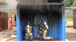 Breathing Apparatus Door Procedures Hot Fire [upl. by Charlena96]