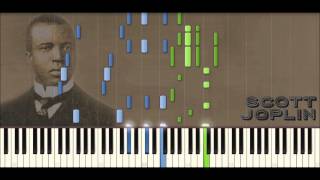 Scott Joplin Piano Rags Maple Leaf Rag  Ragtime 13 Piano Tutorial [upl. by Htebazil]