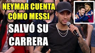 ASÍ FUE CÓMO MESSI SALVÓ LA CARRERA DE NEYMAR EN EL BARCELONA [upl. by Staten198]