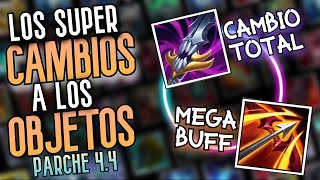 Los CAMBIOS a los ITEMS que se vinieron con el PARCHE 44  SORTEO  Wild RIFT [upl. by Fasano589]