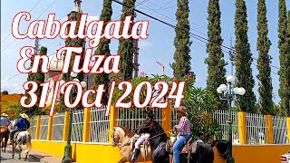 Cabalgata En Tilzapotla 31 De Octubre 2024 50 Aniversario de la Esc SecTec No11 De Tilza 🇲🇽 [upl. by Daniele]