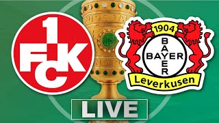 🔴 1 FC Kaiserslautern  Bayer 04 Leverkusen  DFBPokal Finale 2024  Liveradio  Watchparty [upl. by Htebazil]