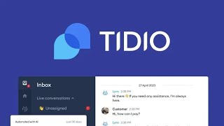 Discover Tidio  Livechat with awesome functionalities [upl. by Hazelton]