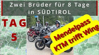 Dolomiten Tag 5 der Mendel Pass KTM trifft Goldwing 13072022 [upl. by Par]