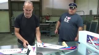 HKing Bixler 3 Glider 1550mm 61quot PNF Unboxing [upl. by Vizza]