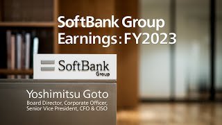 SoftBank Group Earnings  FY2023 by Yoshimitsu Goto [upl. by Haney]