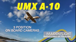 UMX A10  Maiden with Multi cameras Comparing Apples to Apples [upl. by Hsur]