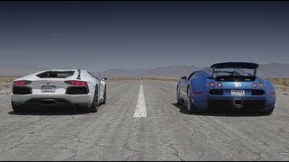 Bugatti Veyron vs Lamborghini Aventador vs Lexus LFA vs McLaren MP412C  Head 2 Head Episode 8 [upl. by Osmo]