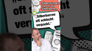 Silberbarren oft schlecht verpackt silber edelmetalle [upl. by Killy]