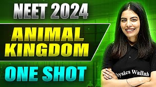 ANIMAL KINGDOM in 1 Shot FULL CHAPTER COVERAGE TheoryPYQs  Prachand NEET [upl. by Eisset]