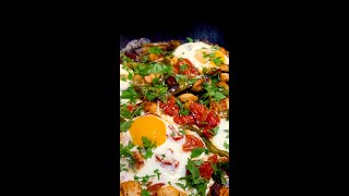 2 Minute Breakfast Cooked in The Wood Fired Oven [upl. by Emmey]