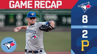 Berríos shines as Blue Jays take series in Pittsburgh [upl. by Ky]