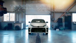 Toyota Yaris GR assembling tuning kit [upl. by Conah]