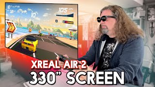 XREAL Air2 Glasses Review  Im impressed [upl. by Arannahs]