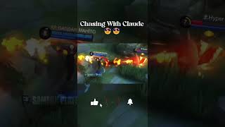 Claudes epic chasing gameplay in MLBB is thrilling and fun 🎮🔥 MobileLegends Gaming [upl. by Attirb]