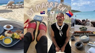 ST MAARTEN VLOG 2024  ANGUILLA SAVI BEACH  ST BARTS NAO BEACH  LUXURY VILLA  TRAVEL VLOG [upl. by Elauqsap737]