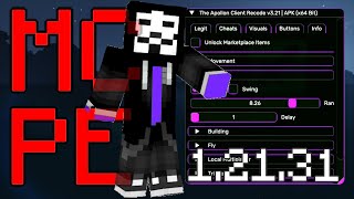 New OP Hacked Mod Menu Client For MCPE 12131  Apollon Client [upl. by Wiggins]