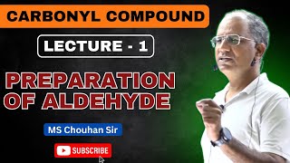 Carbonyl Compound  Lecture 1  Hindi  IIT JEE ADVANCED  OC  MS Chouhan Sir [upl. by Htinek]