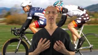 Neck Pain Forward Head Posture in Cyclists can be Prevented with Good Posture  Dr Mandell [upl. by Naivaf]