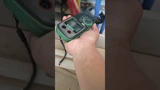 How to take Amper rating using clamp meter bernaztvvlog [upl. by Aleik]