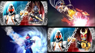 FOURZE vs IMPERER vs AGITO  仮面ライダークライマックスヒーローズ [upl. by Ennayd]