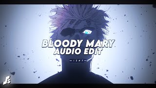 Lady Gaga  Bloody Mary finally part v8「 edit audio 」 [upl. by Ludovick]