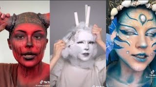 take off my make up with me tiktok compilation [upl. by Nnyliram]