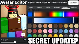 Robloxs Secret Hex Skin Tone Colour Update [upl. by Fauch]