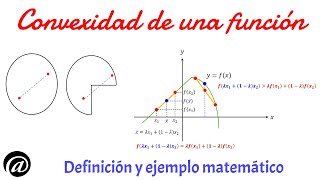 Convexidad de una función [upl. by Marven]