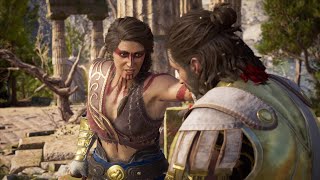 Kassandra vs alexios final fyt amp best ending in Odyssey assassinscreedgameplayvideosfightscene [upl. by Eninej]