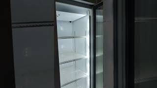 Showcase display cooler lemari dingin 2 pintu merk sanden intercool secondMinat WA 0895322292356 [upl. by Pirali]