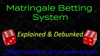 The Martingale Betting System Explained and Debunked [upl. by Furiya485]