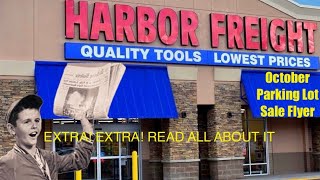 LEAKED Harbor Freight October Parking Lot Sale Flyer [upl. by Nahbois]