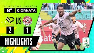 Palermo vs Südtirol 21  Nel finale il Palermo chiude la rimonta  HIGHLIGHTS SERIE BKT 2023  2024 [upl. by Nivled]