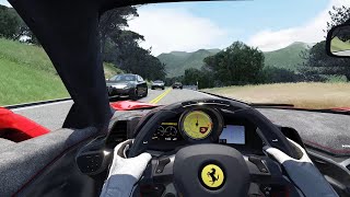 Ferrari 458 Speciale 2014  YuliChangbin Highway  AI Traffic  Spirited Driving  Onboard VR [upl. by Cristiona]