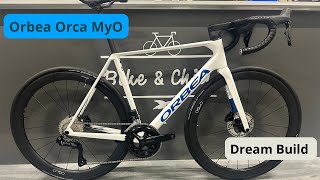 Orbea Orca OMX MyO Dream Build Oquo Wheels Shimano 105 di2  bikechillpl [upl. by Ninnahc789]